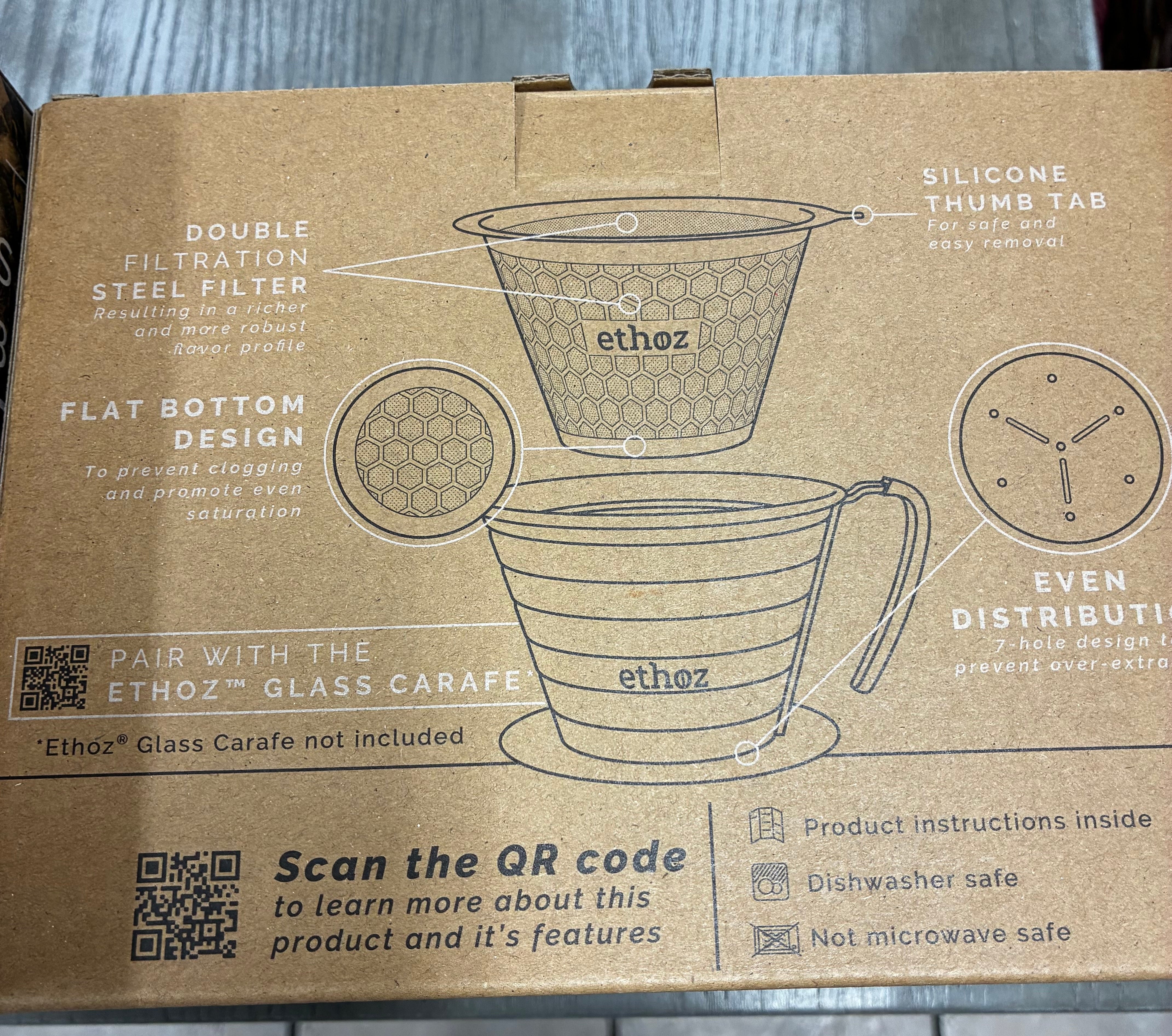 Ethoz Stainless Steel  Pourover