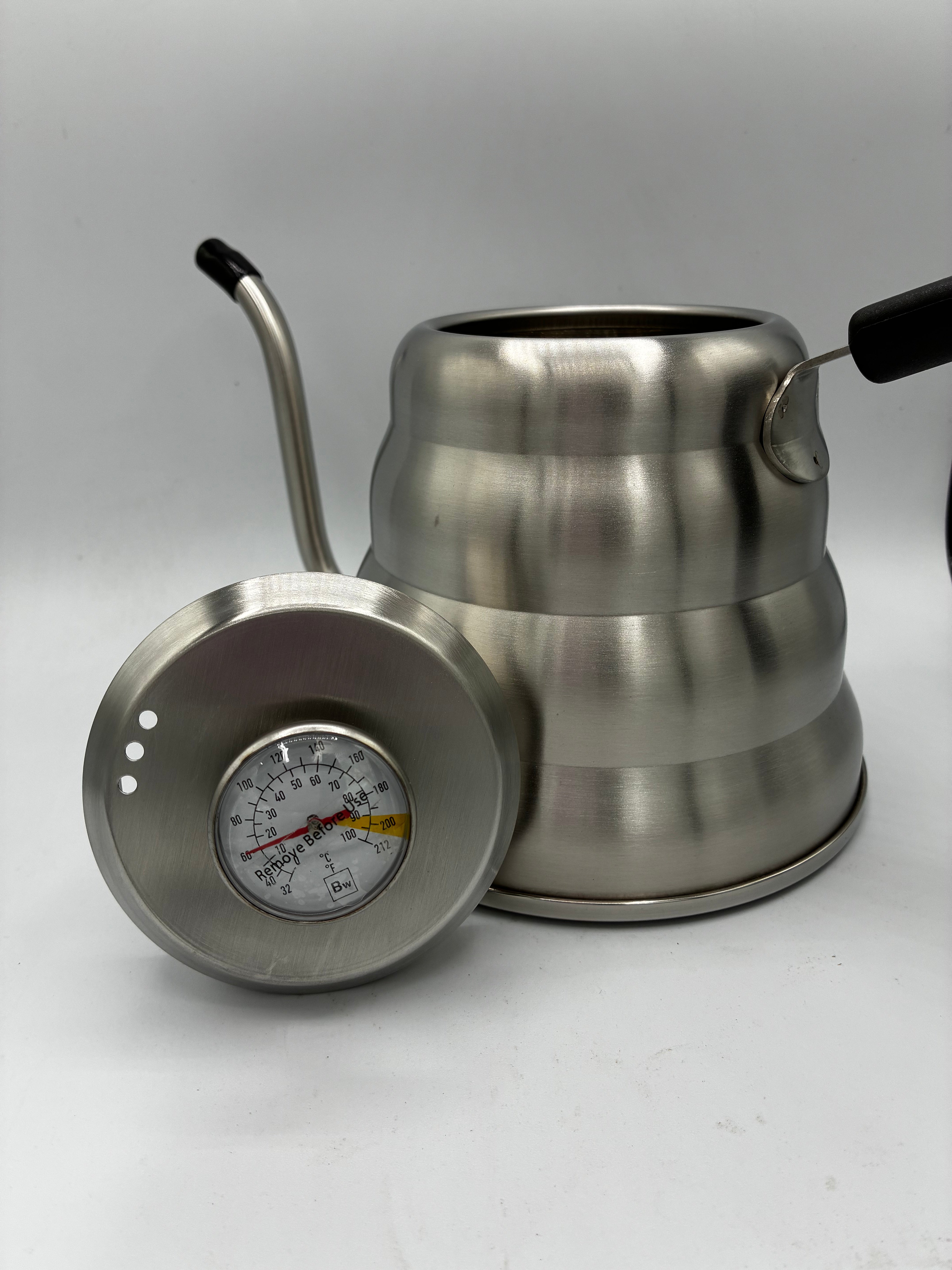 Ovalware Pour Over Kettle with Built-in Thermometer