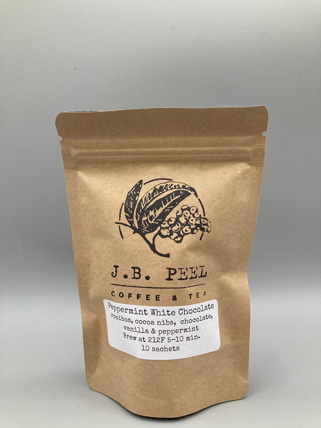 Peppermint White Chocolate Tea Sachets