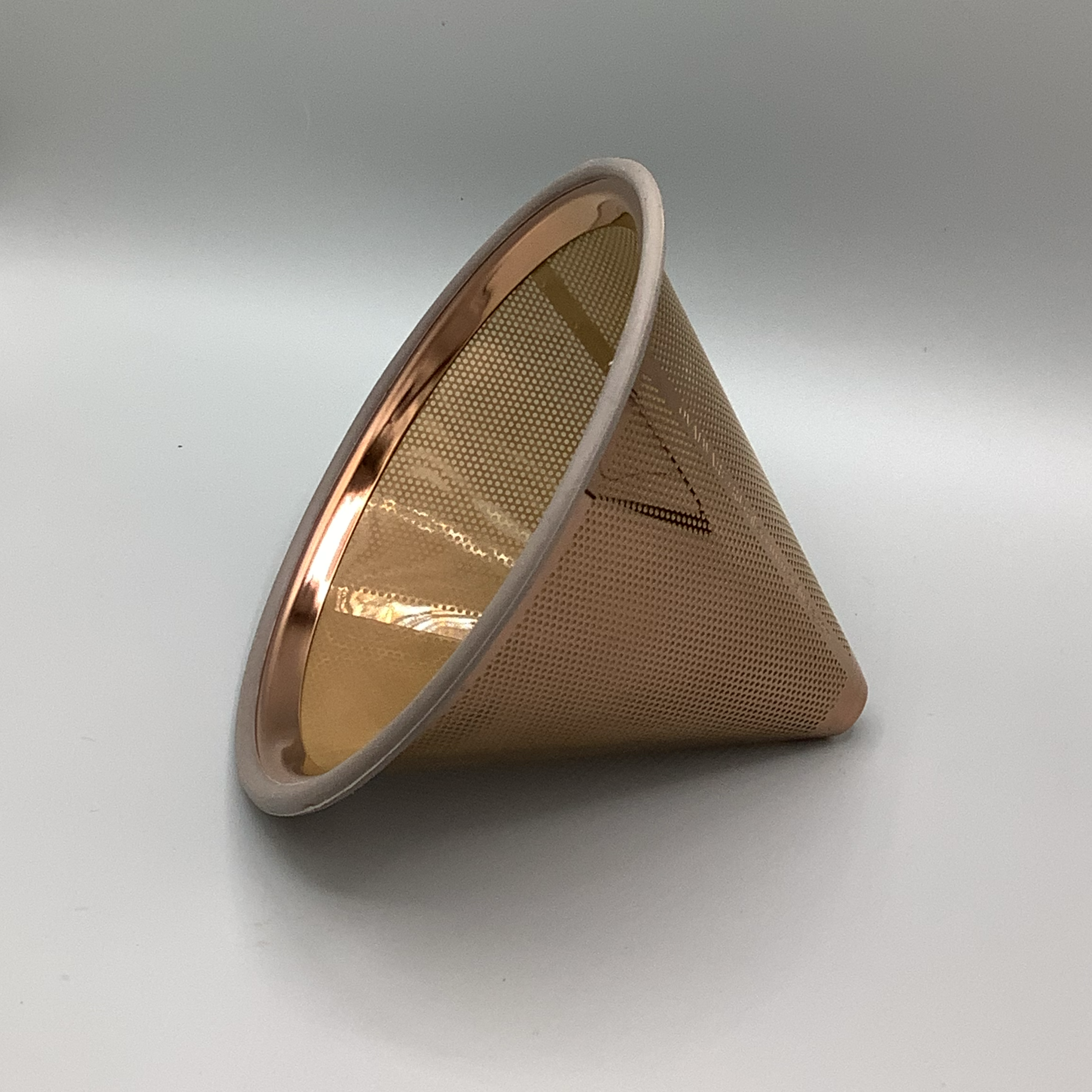 Reusable Pour Over Coffee Filter for Chemex and Hario V60 (Copper